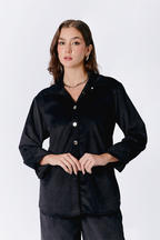 CAMISA THAIS DE CORDUROY MANGA LARGA MUJER BANATY