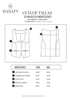 Chaleco sastrero - Mercedes