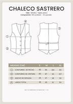 Chaleco Sastrero amarillo