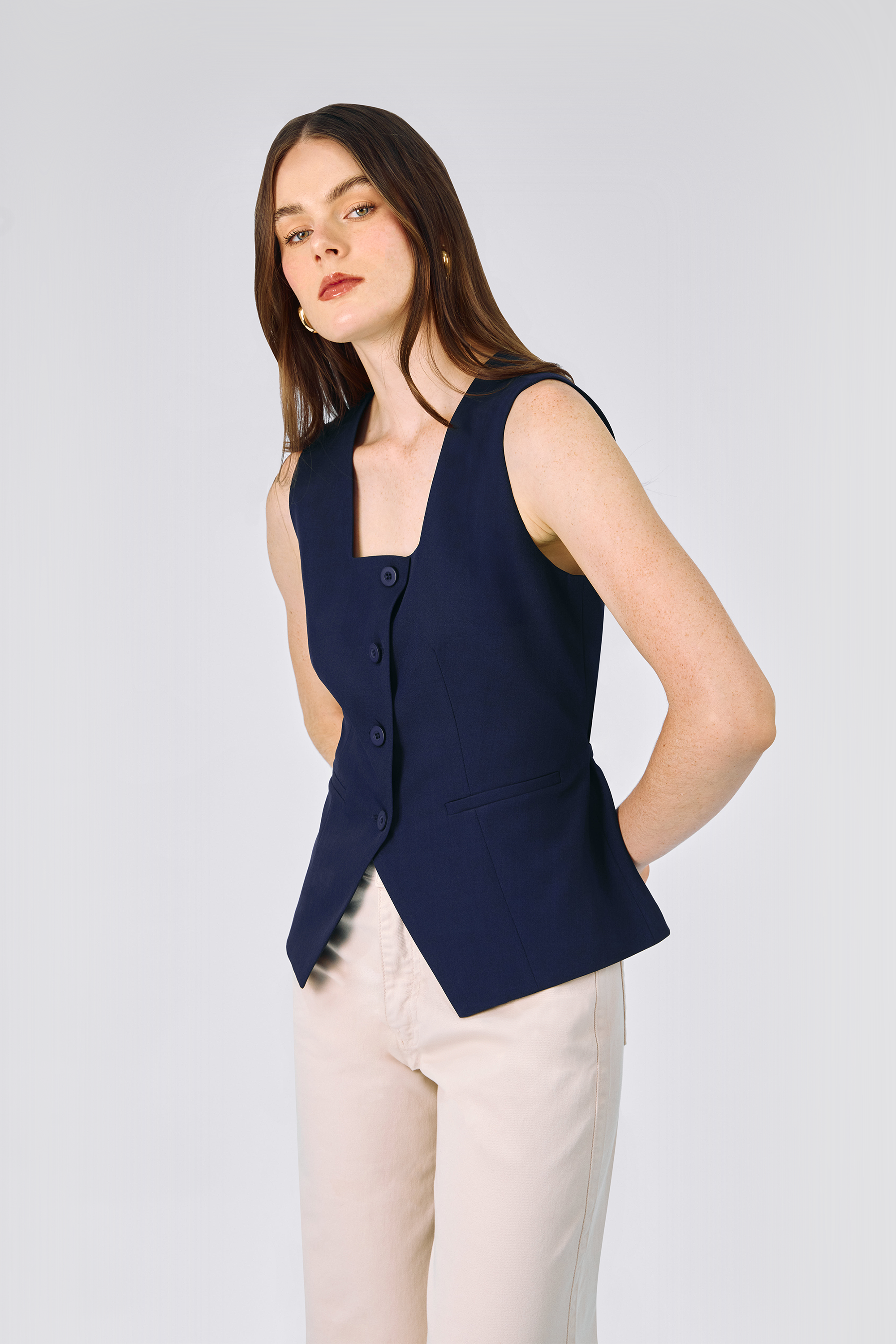 Chaleco sastrero - Mercedes