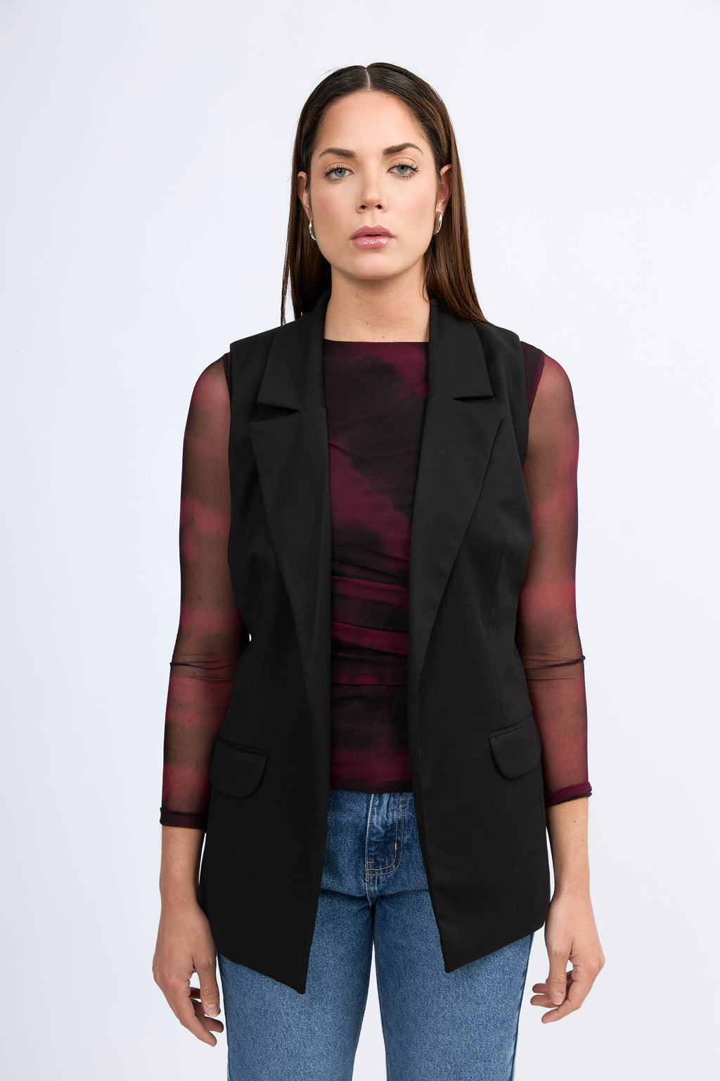 Chaleco Sastrero con Lazo - Paula