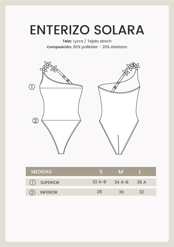 TRAJE DE BAÑO ENTERIZO ASIMÉTRICO ROSA - SOLARA