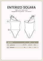 TRAJE DE BAÑO ENTERIZO ASIMÉTRICO ROSA - SOLARA