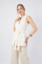 Chaleco Sastrero con Lazo - Paula