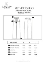 PANTALÓN SASTRE MARRÓN  - MERCEDES