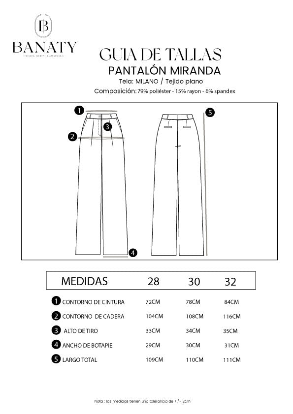 Pantalón De Rayas Rayas Plomo - Miranda