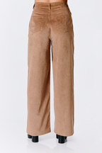 PANTALON A LA CINTURA RECTO TOPO - THAIS