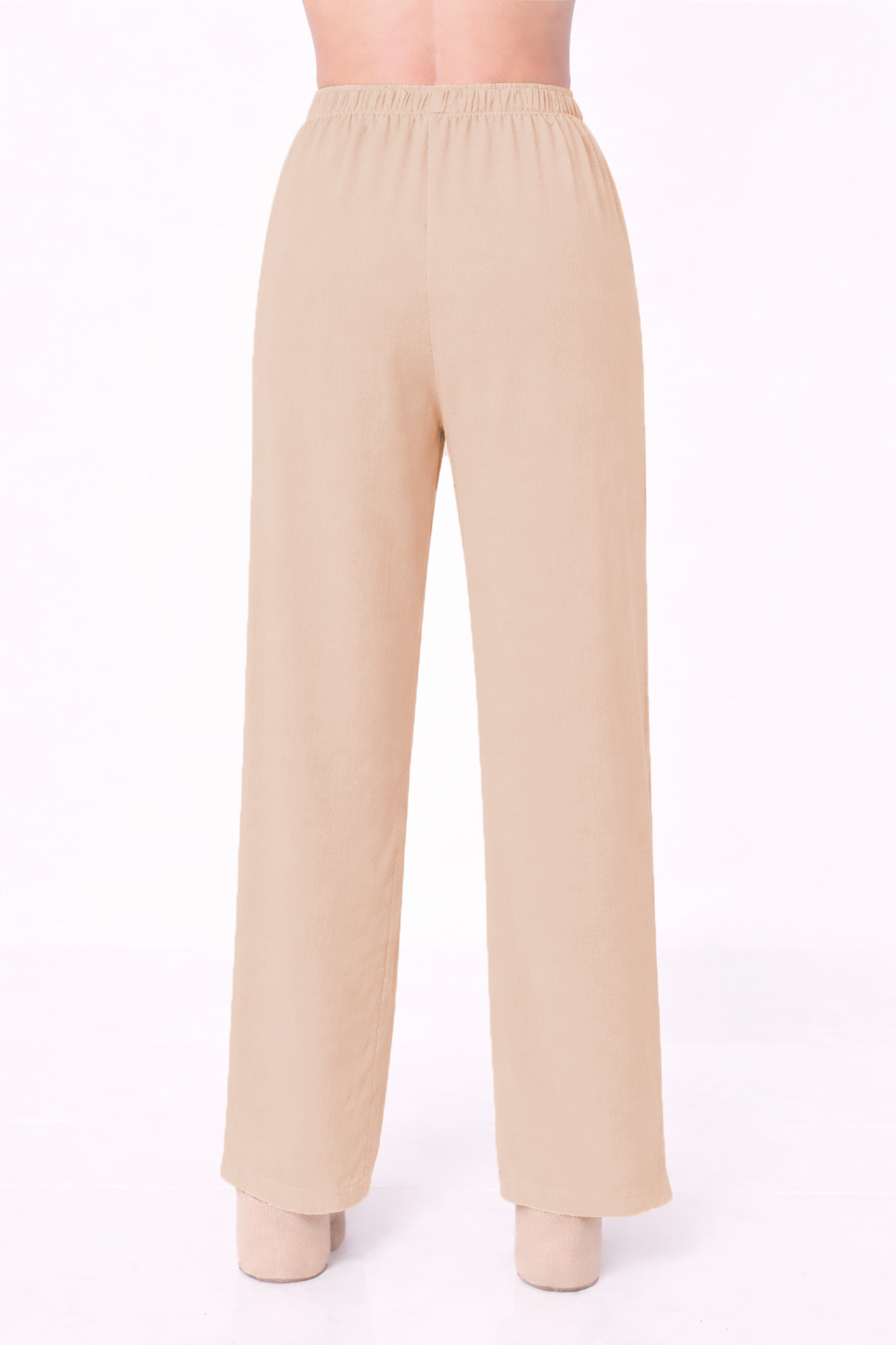 PANTALÓN PALAZZO CON ELÁSTICO POSTERIOR KAKHI - AFRICA