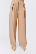 PANTALÓN SASTRE MERCEDES CAMEL