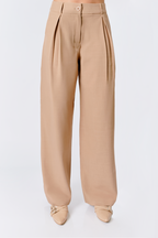 PANTALÓN SASTRE MERCEDES CAMEL