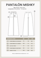 PANTALÓN SASTRERO A LA CINTURA MARRÓN - MISHKY