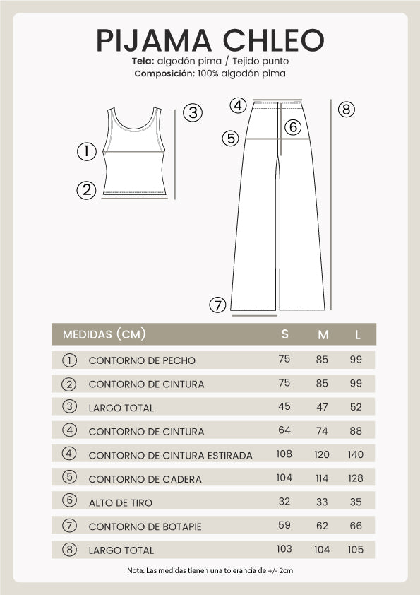 PANTALÓN DE ALGODÓN PIMA EN AZUL COBALTO – CHLEO