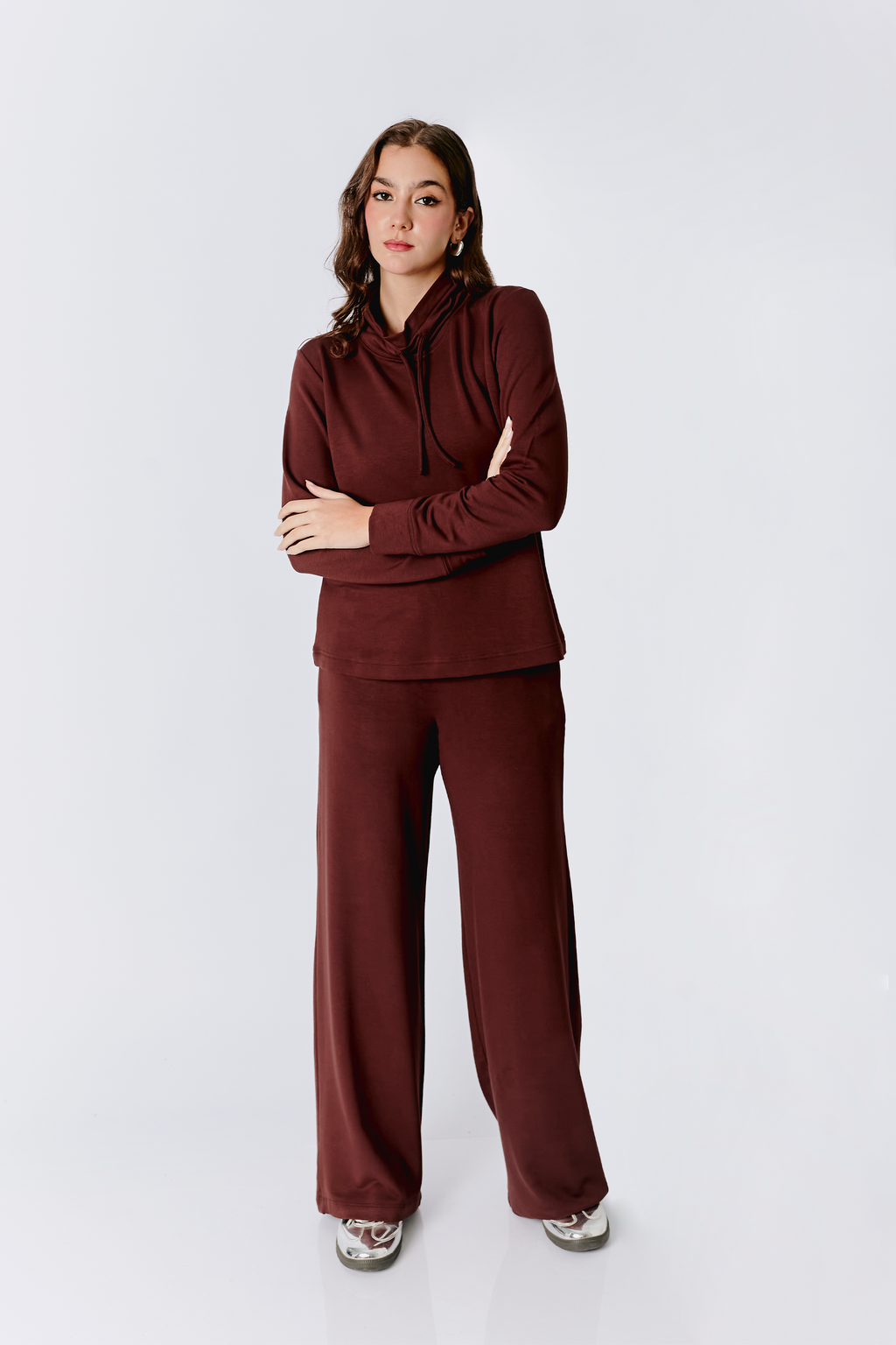 PANTALÓN A LA CINTURA LOURDES CON BOLSILLO DE MUJER BANATY