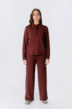 PANTALÓN A LA CINTURA LOURDES CON BOLSILLO DE MUJER BANATY