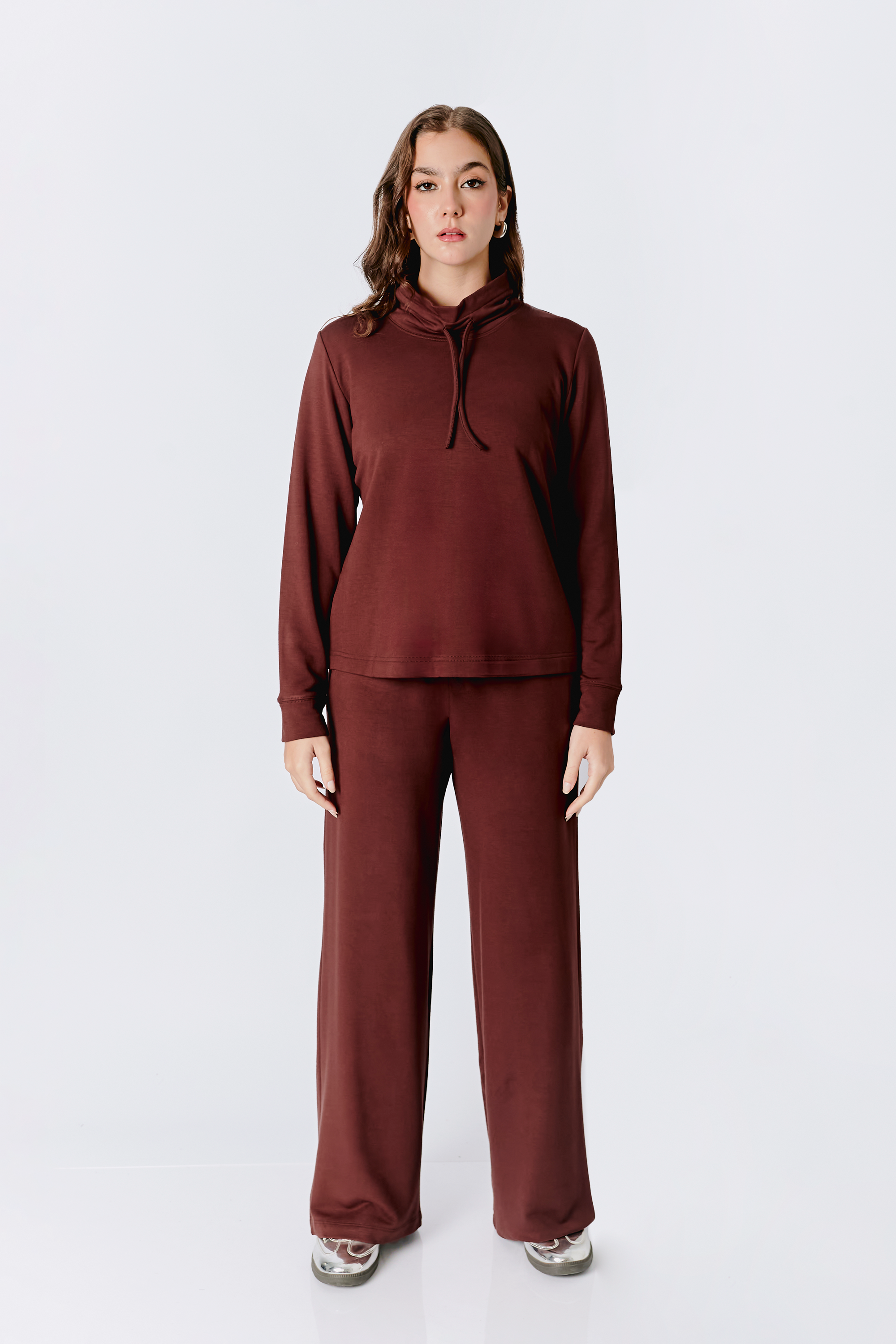 PANTALÓN A LA CINTURA LOURDES CON BOLSILLO DE MUJER BANATY