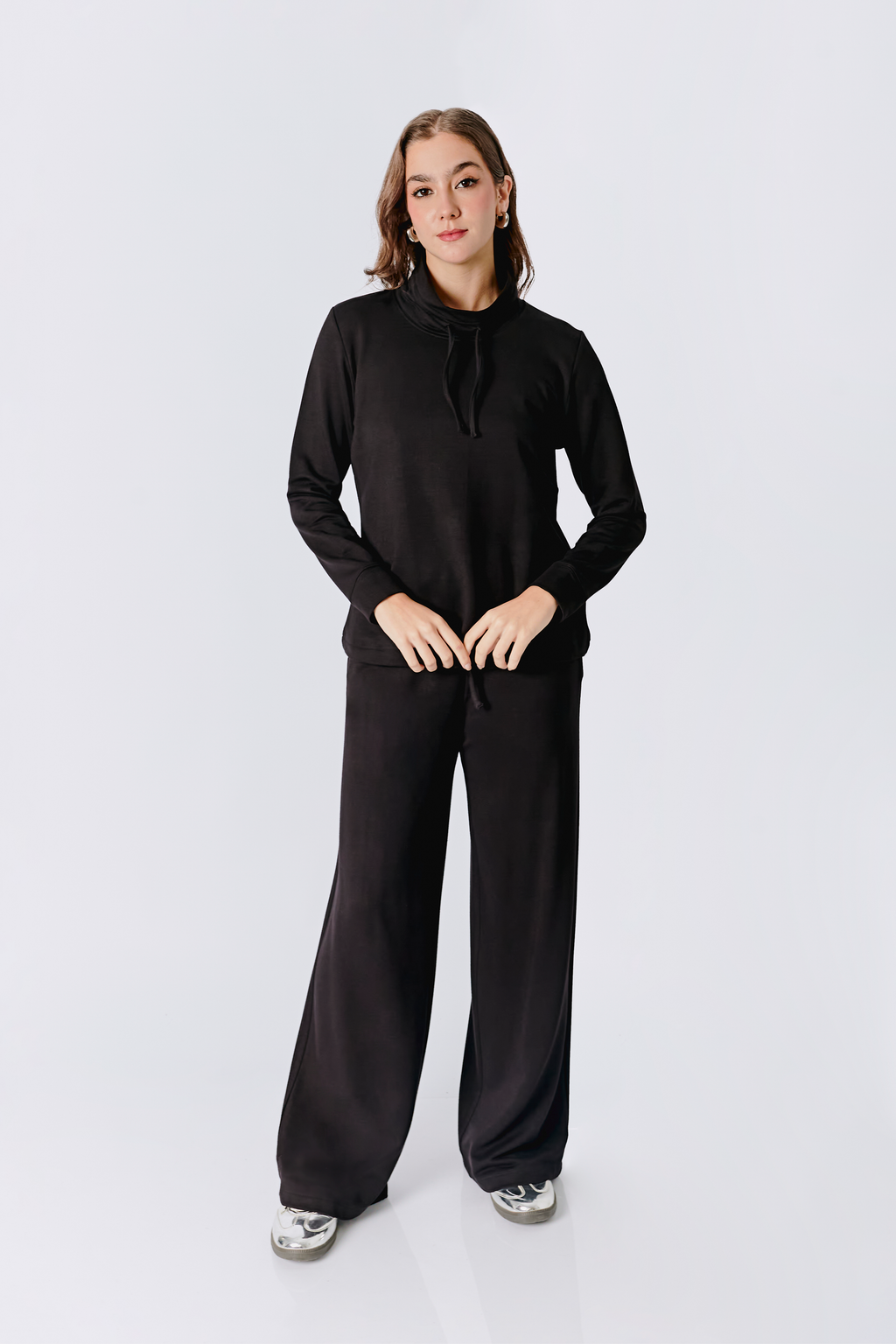 PANTALÓN A LA CINTURA LOURDES CON BOLSILLO DE MUJER BANATY