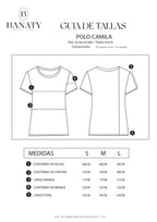 POLO ALGODON PIMA MUJER MARINO - CAMILA
