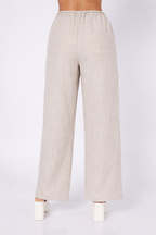 PANTALÓN PALAZO BEIGE - OASIS