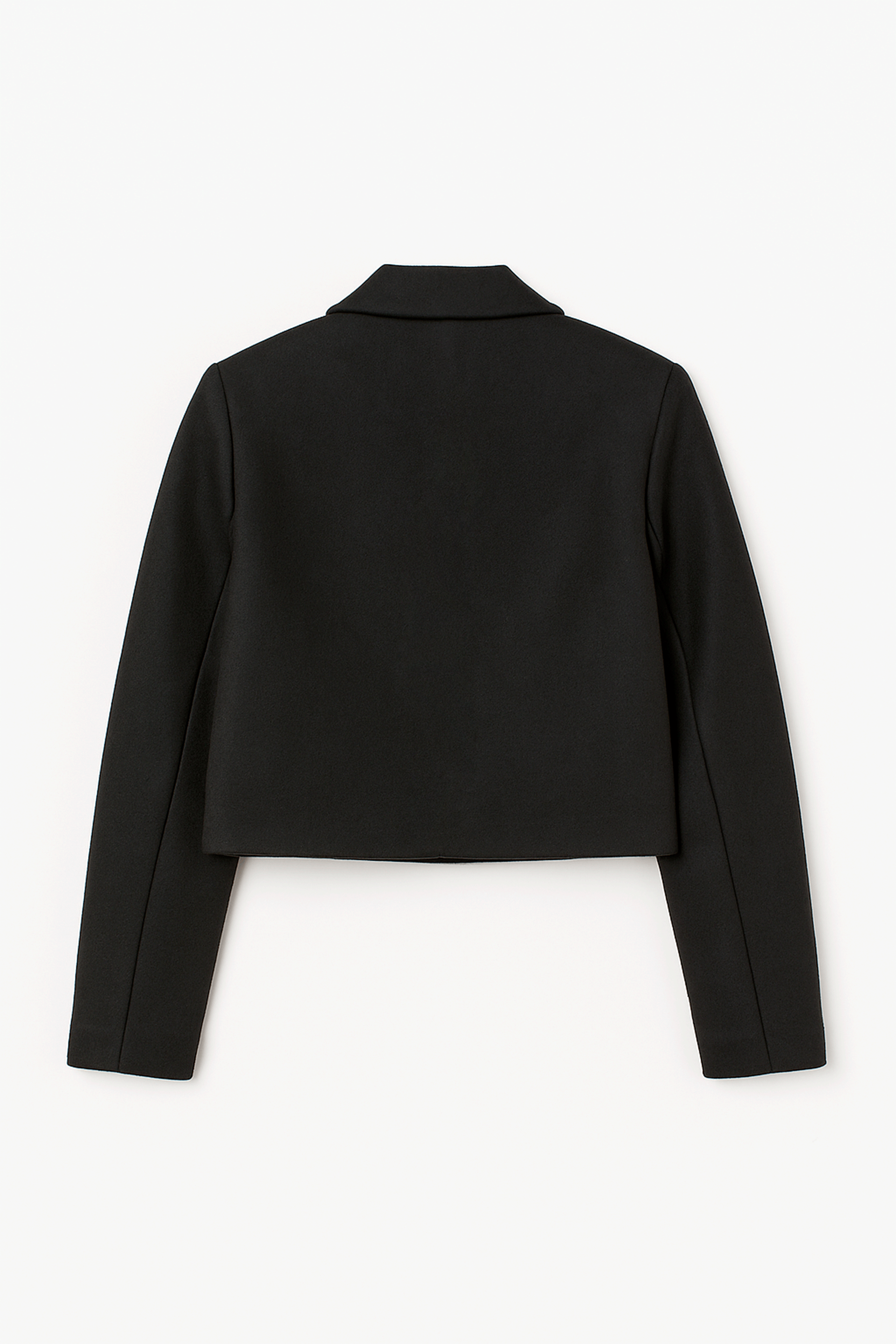 CASACA CROP SASTRE NEGRO - MADISON