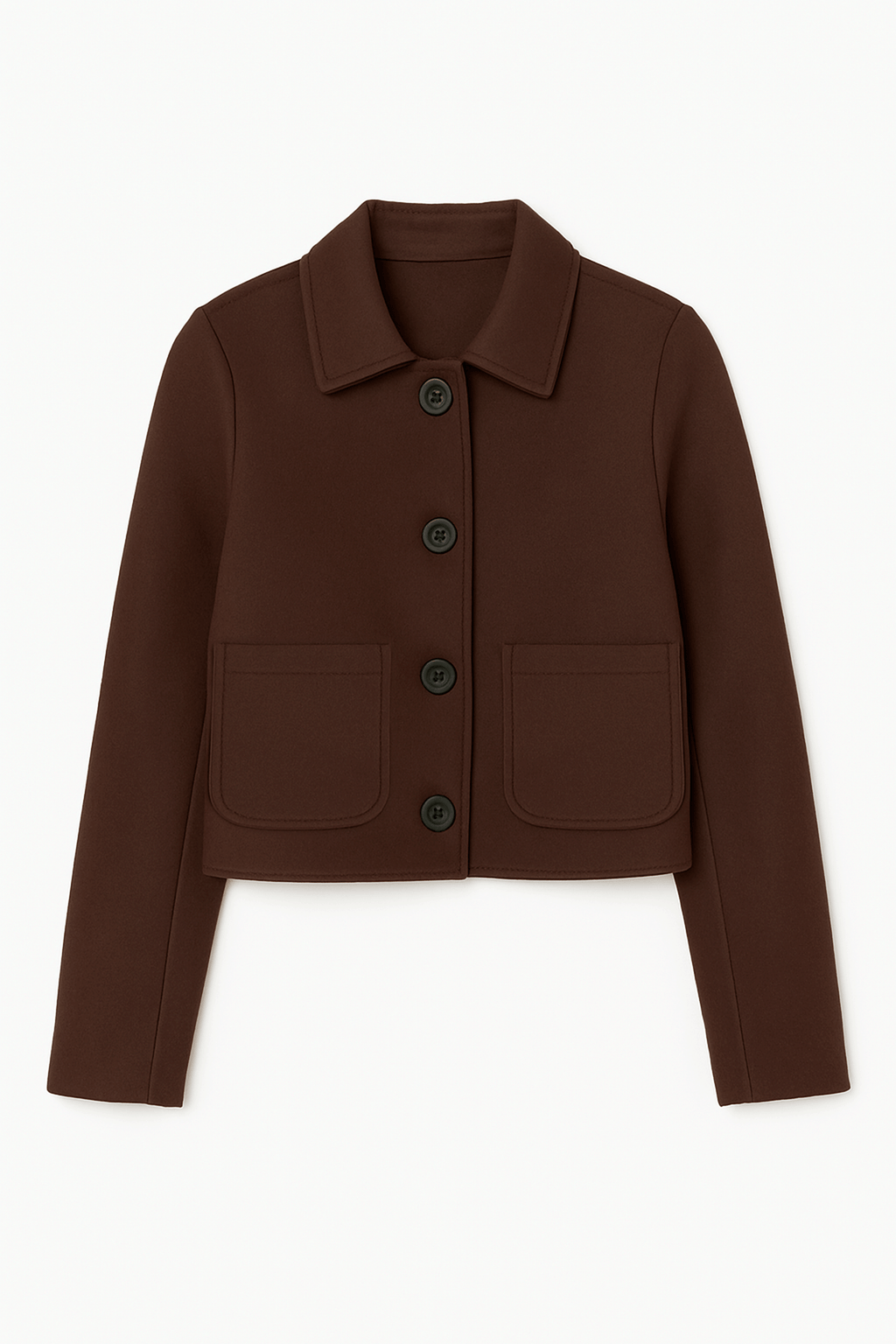 CASACA CROP SASTRE MARRON - MADISON