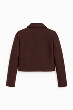 CASACA CROP SASTRE MARRON - MADISON