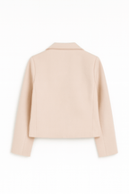 CASACA CROP SASTRE BEIGE - MADISON