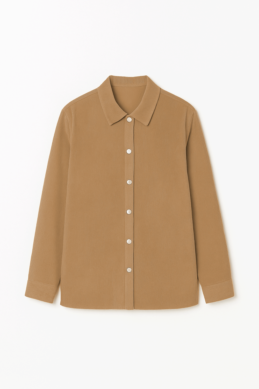CAMISA DE CORDUROY MANGA LARGA TOPO - THAIS