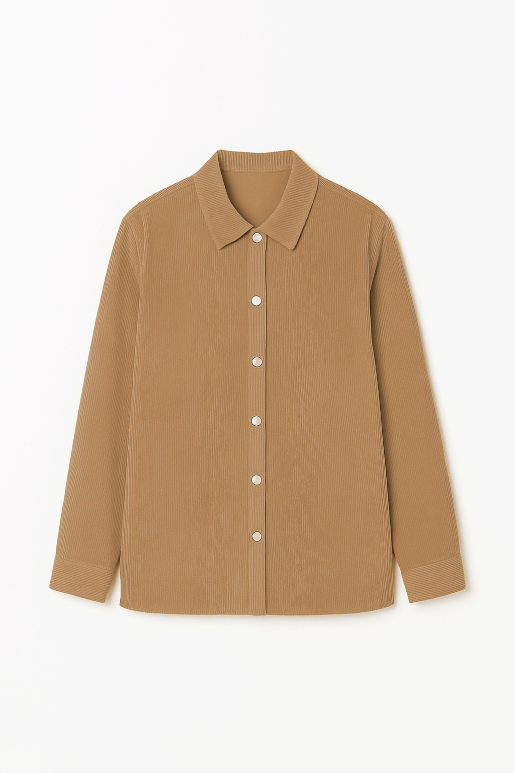 CAMISA DE CORDUROY MANGA LARGA TOPO - THAIS