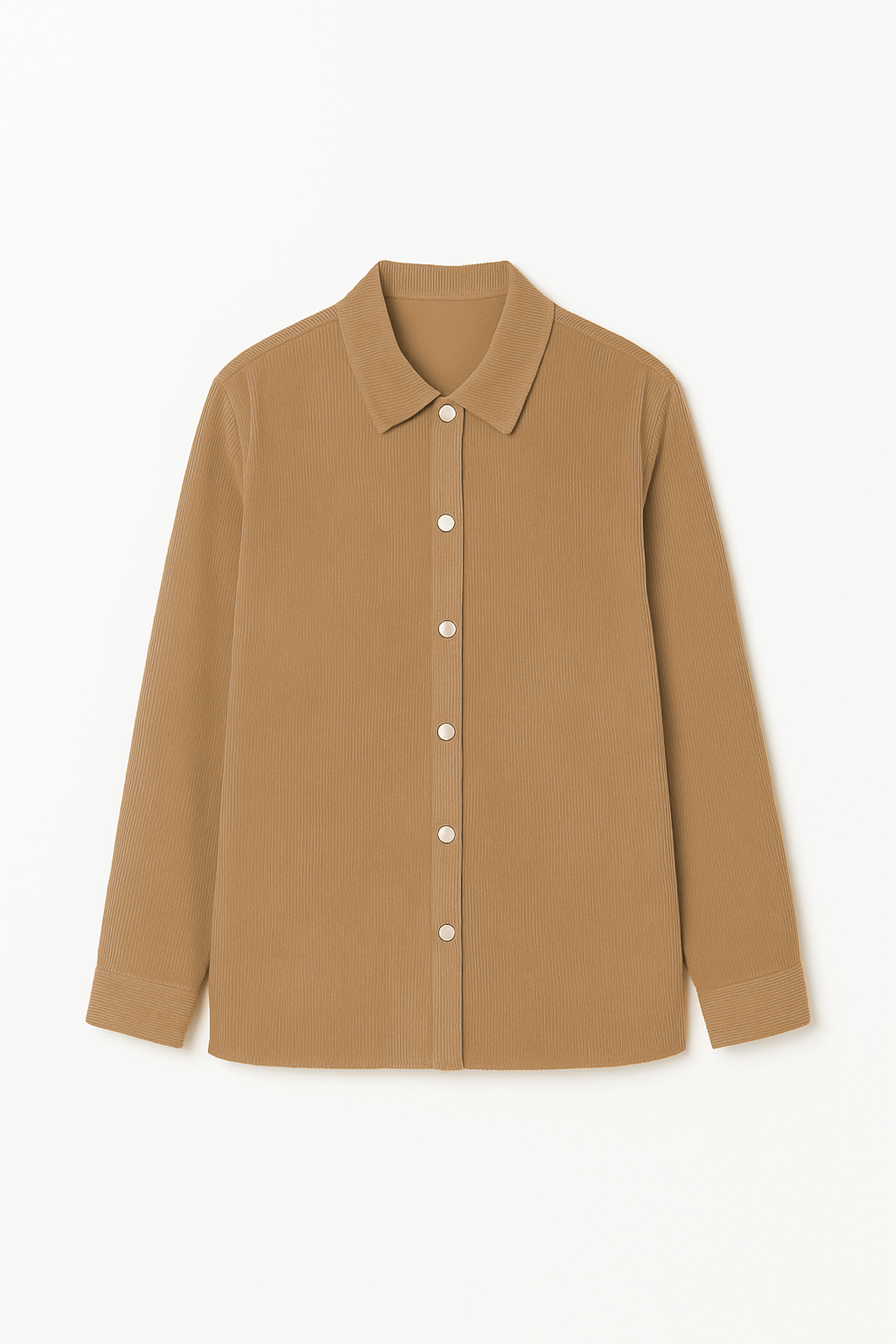 CAMISA DE CORDUROY MANGA LARGA TOPO - THAIS