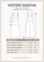 VESTIDO LARGO DE ENCAJE NEGRO - AGATHA