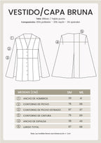 VESTIDO BLAZER CAPA PERLA - BRUNA