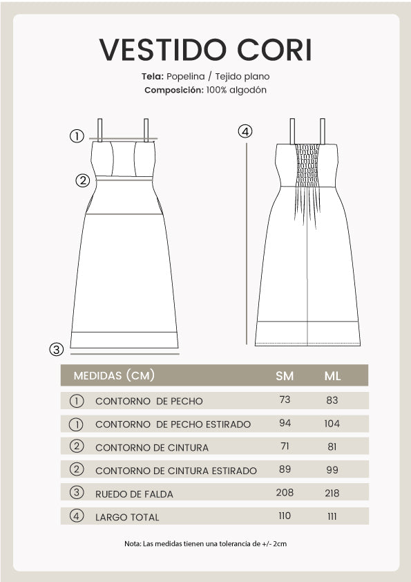 VESTIDO MIDI DE TIRAS DE POPELINA RAYAS CELESTE– CORI