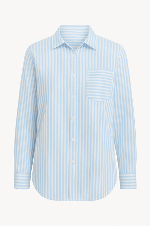 Blusa de Rayas Manga Larga - Fernanda