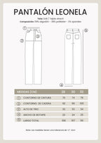 PANTALON ANIMAL PRINT MARRÓN-  LEONELA