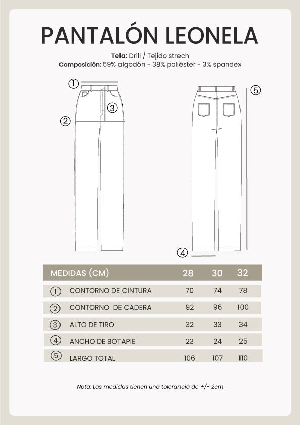 PANTALON ANIMAL PRINT MARRÓN-  LEONELA