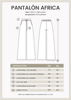 PANTALÓN PALAZZO CON ELÁSTICO POSTERIOR AMARILLO - AFRICA