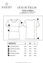 POLO BASICO PARA MUJER DE VISCOSA NEGRO  - CAMILA