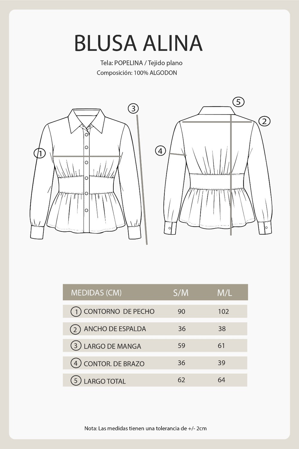 BLUSA VERDE - ALINA