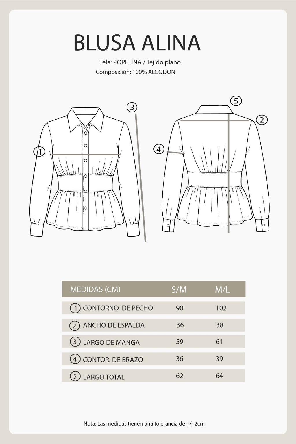 BLUSA AMARILLO - ALINA