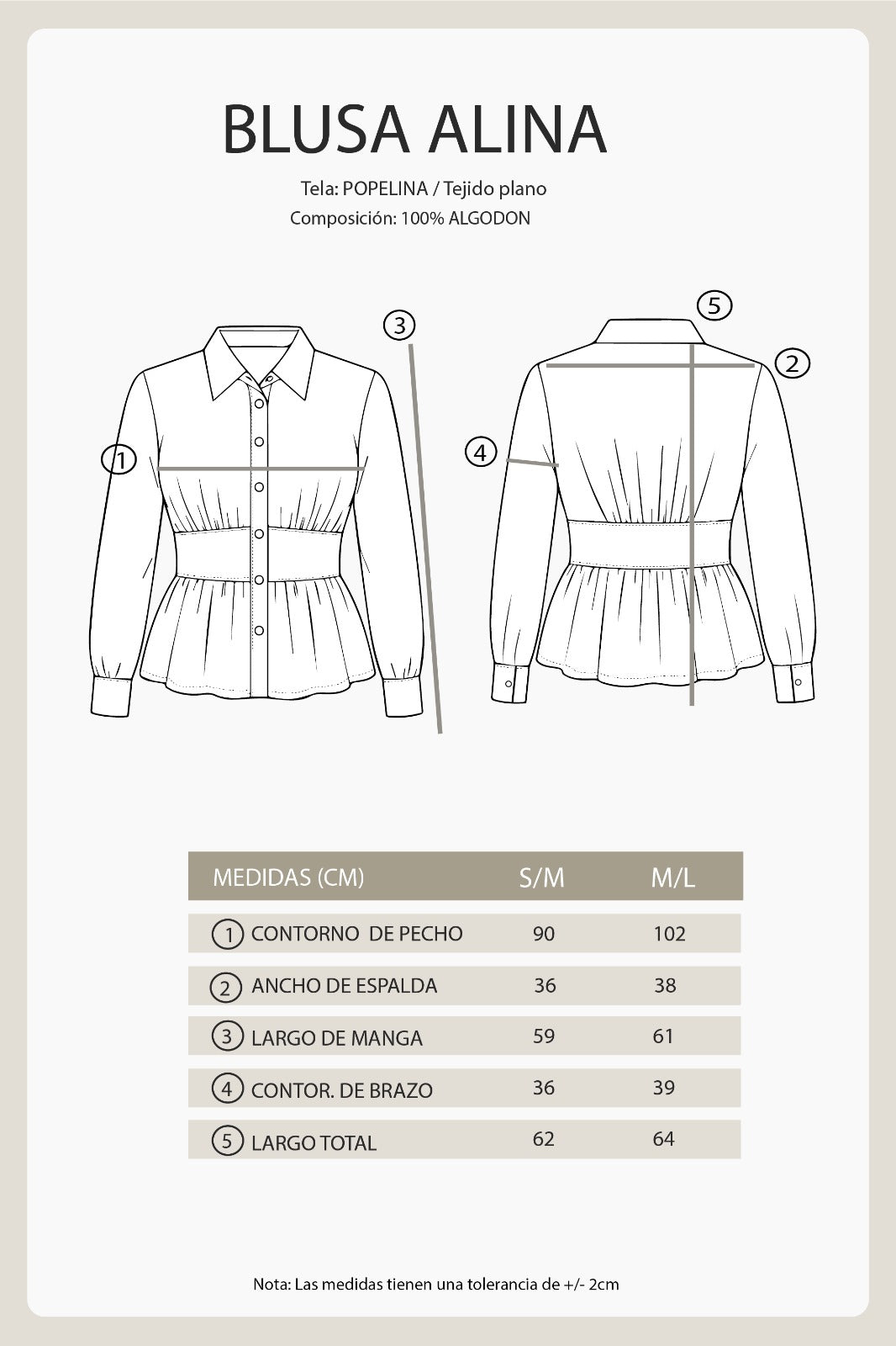 BLUSA AMARILLO - ALINA