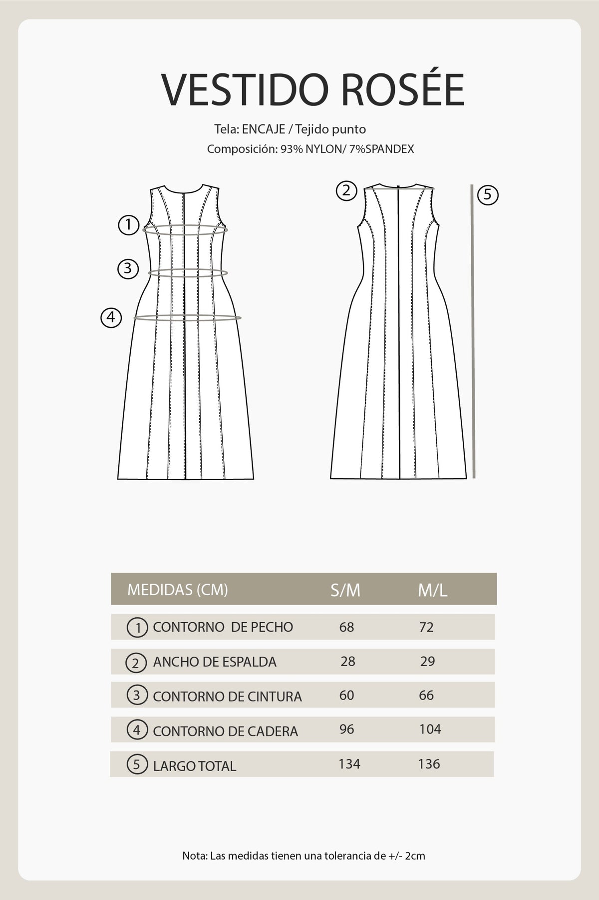 VESTIDO NEGRO - ROSÉE
