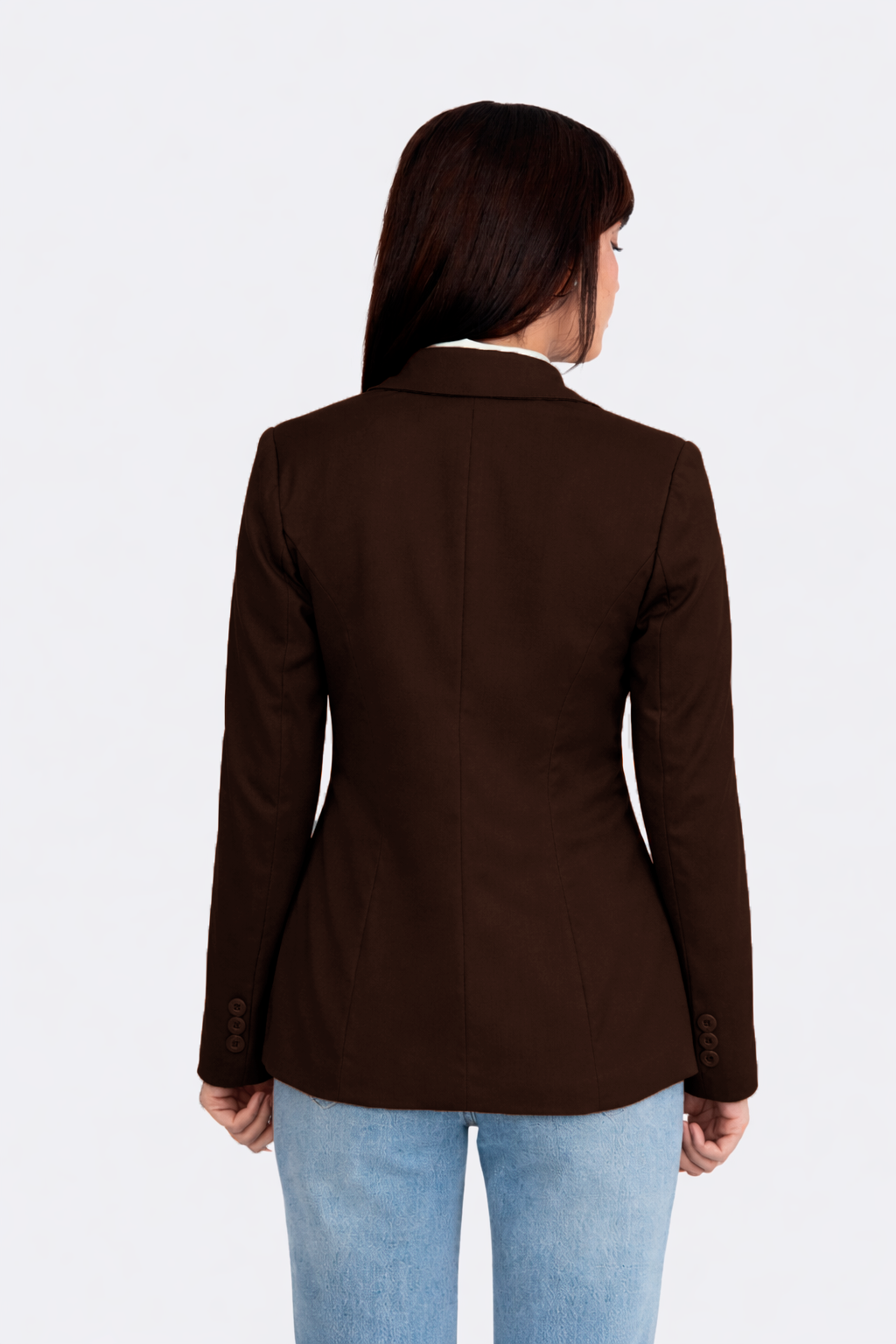 BLAZER CON BOLSILLOS FUNCIONALES MARRÓN - GALA