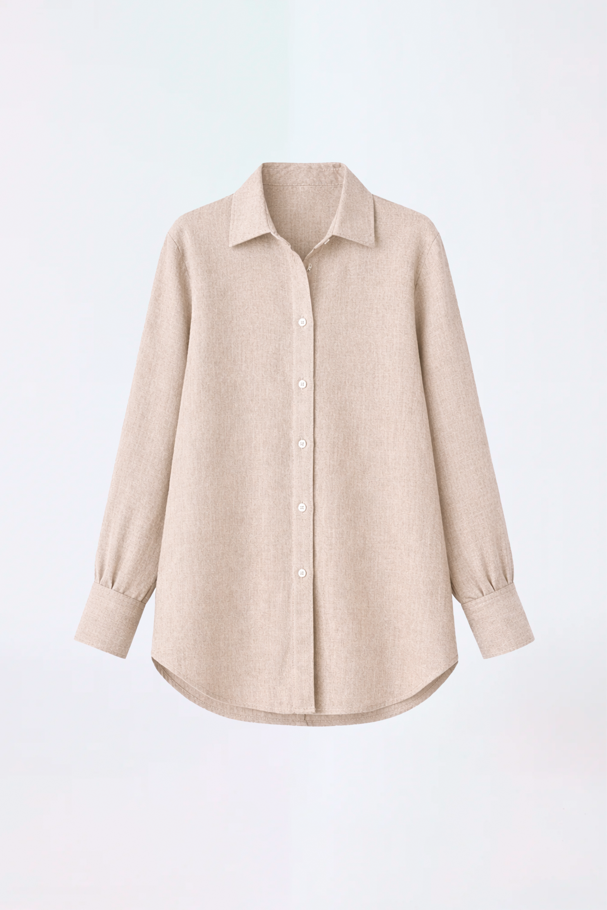 BLUSA CAMISERA CAMEL -  OASIS